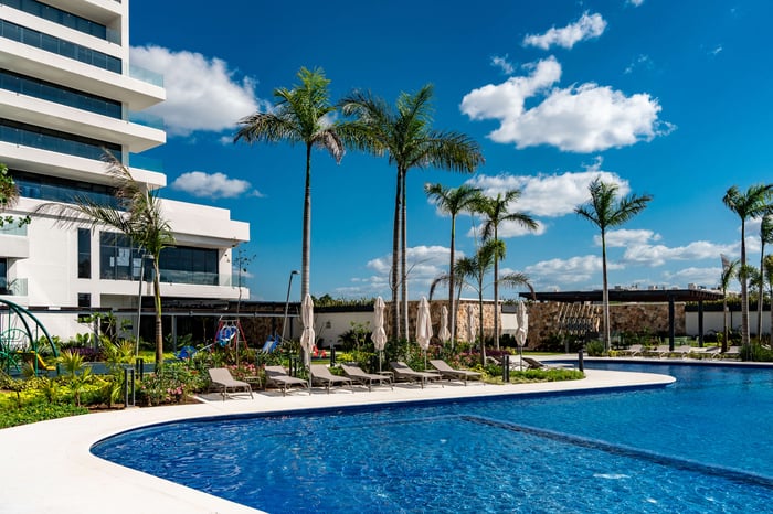 Amenidad Alberca resort