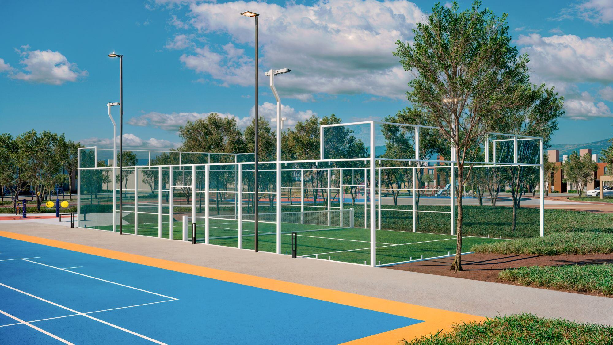 Foto Cancha Pádel Render - Sauz