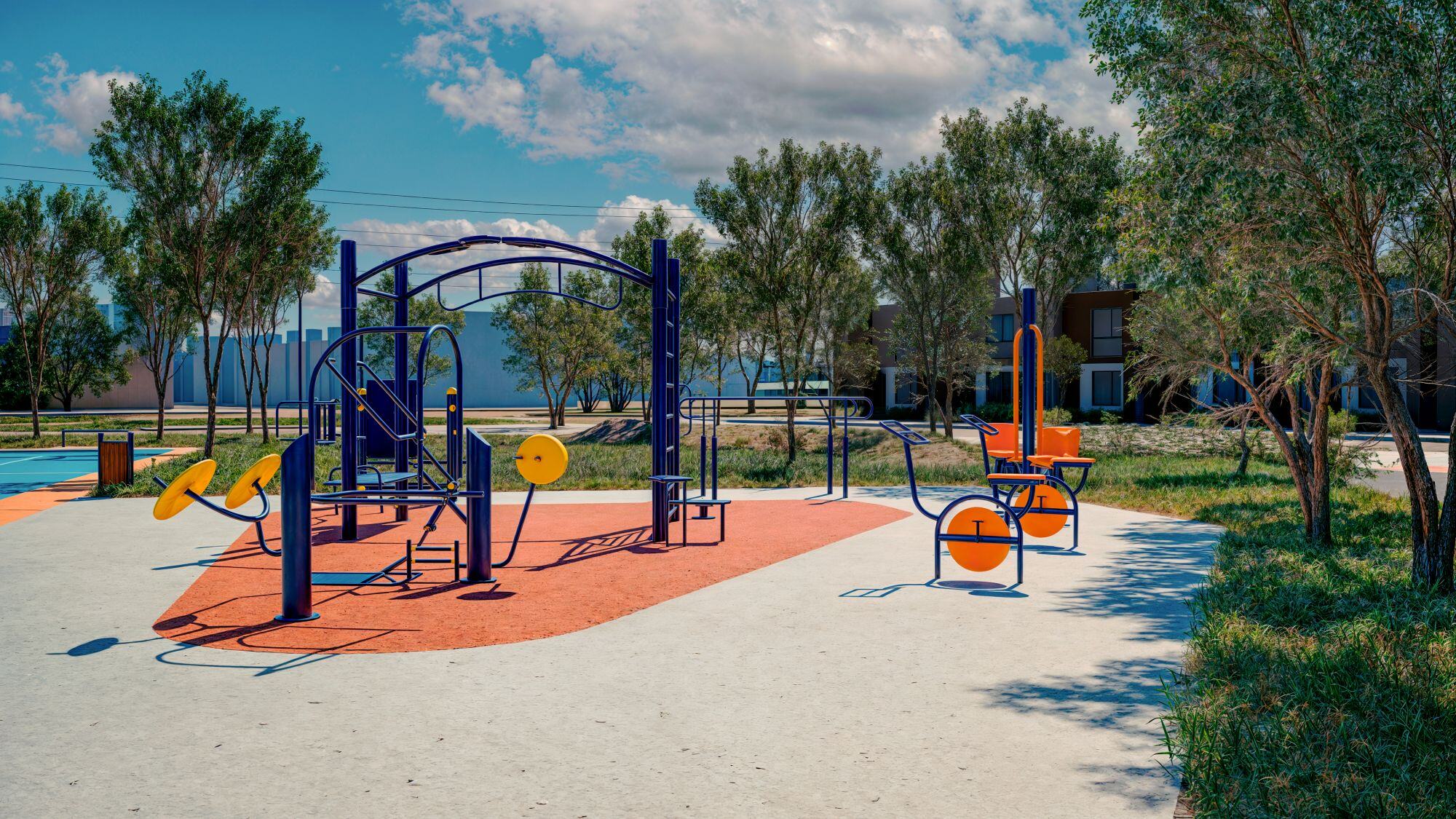 Foto Gimnasio Outdoor Render - Sauz