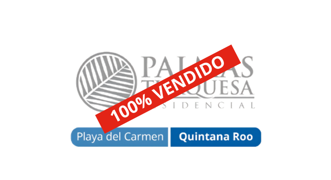 Palmas Turquesa - Logo de casas en venta en Playa del Carmen Quintana Roo - Agotado-1