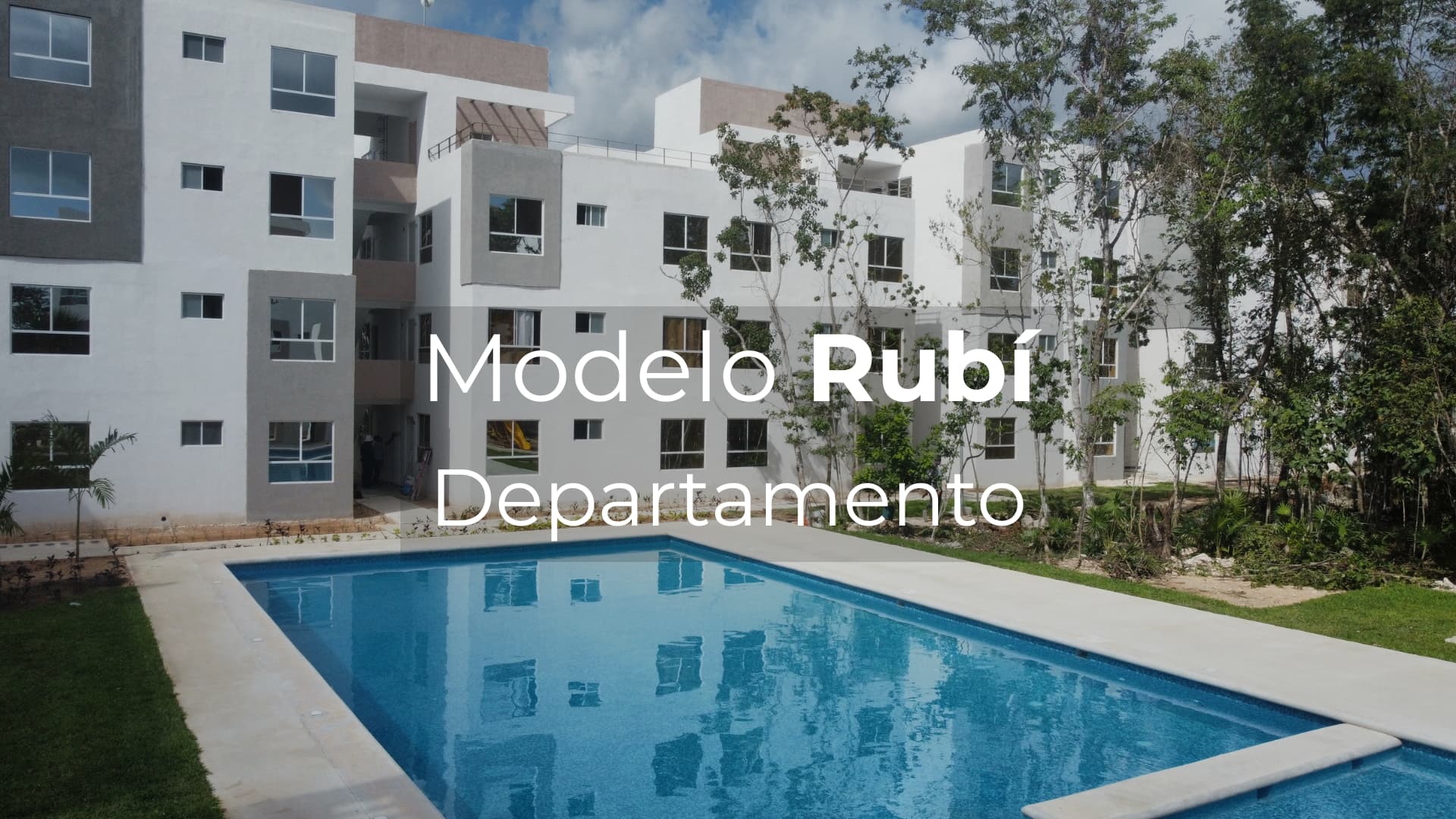 Imagen de Departamentos en venta en Cancún | Modelo Rubí en Nueva Residencial Turquesa