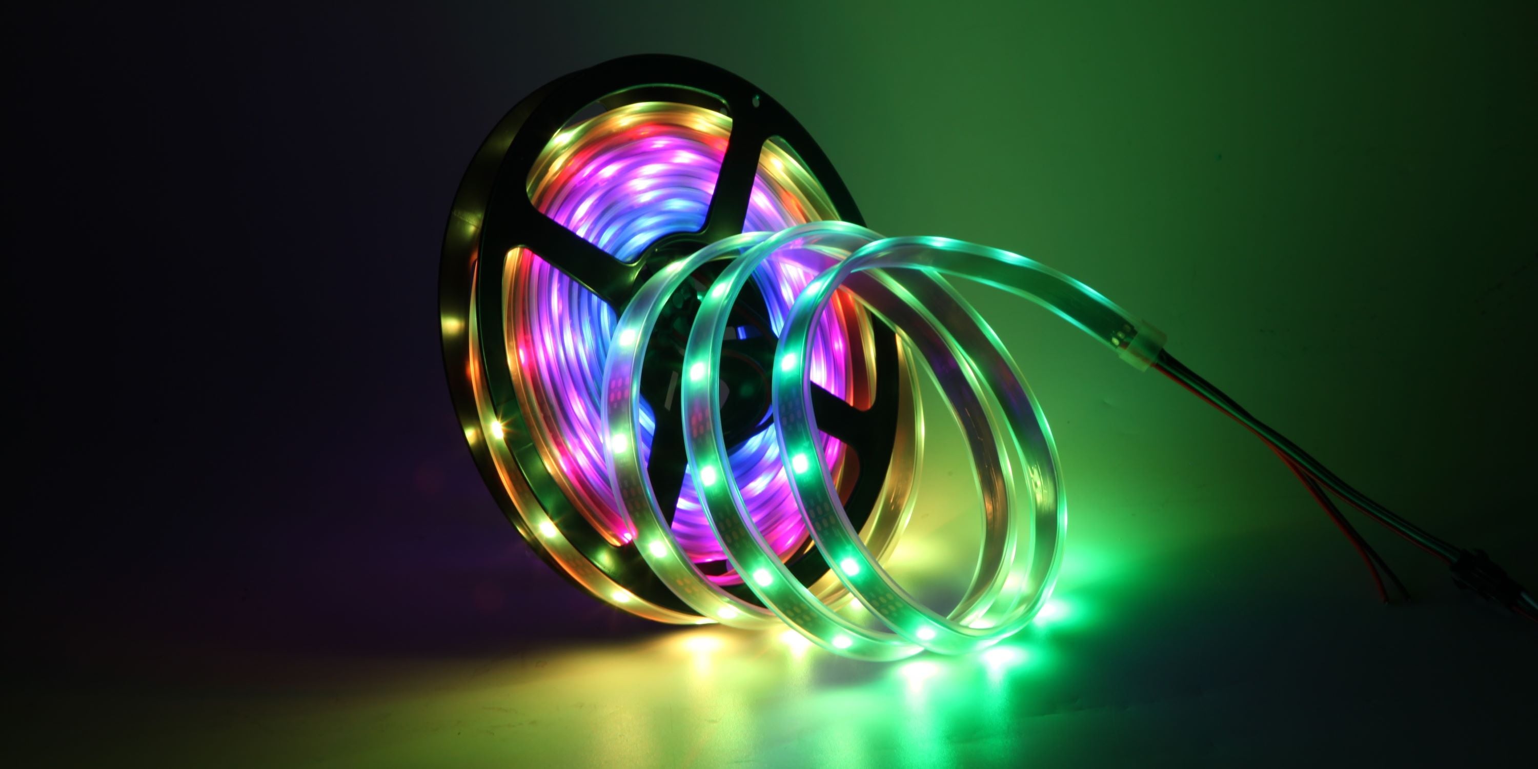 Decoración con LED, para la sala.